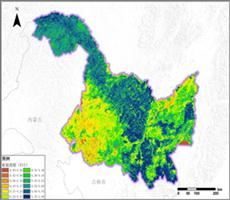 卫星遥感数据反演黑龙江省增强型植被指数（EVI）数据服务