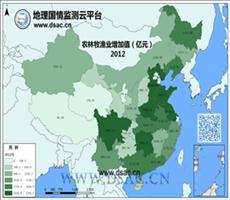 2012年农林牧渔业增加值