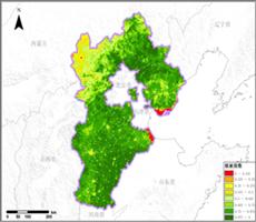 遥感数据反演河北省植被指数（NDVI）数据服务