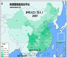 2007年乡村人口数