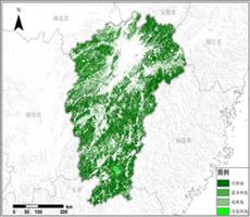 江西省林地资源空间分布数据服务