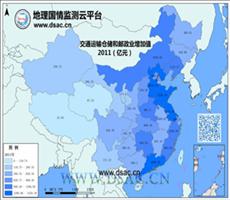 2011年交通运输仓储邮政增加值