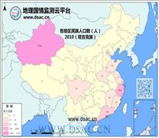 2010年民族分布（塔吉克族）