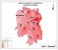 湖南省2016年固定资本绝对数