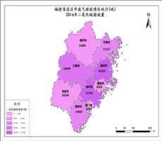 福建省2016年二氧化硫排放量