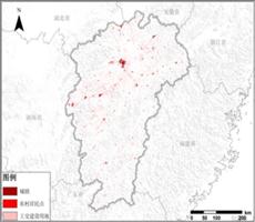 江西省建设用地空间分布数据服务