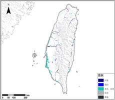 台湾省水域资源空间分布数据服务