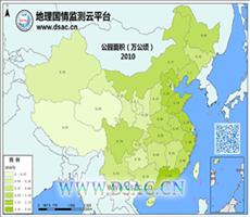 2010年公园面积