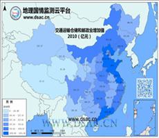 2010年交通运输仓储邮政增加值