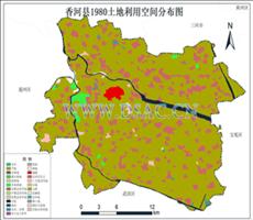 香河县土地利用数据产品