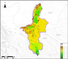 多种卫星遥感数据反演宁夏叶面积指数（LAI）数据服务