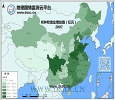 2007年农林牧渔业增加值