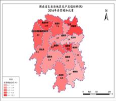湖南省2016年存货增加比重
