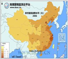 2006年农村居民消费水平
