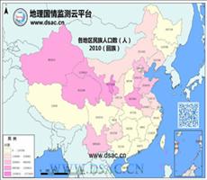 2010年民族分布（回族）