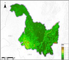 多种卫星遥感数据反演黑龙江省叶面积指数（LAI）数据服务