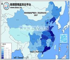 2007年供水综合生产能力