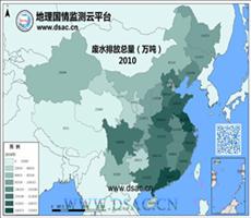 2010年废水排放总量
