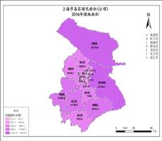 上海市2016年绿地面积