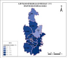 天津市2016年实现组织创新企企业数