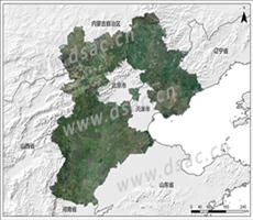 河北省Landsat 8卫星影像