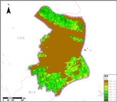 多种卫星遥感数据反演上海市叶面积指数（LAI）数据服务