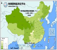 2009年农村商品零售价格指数