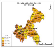 重庆市2017年农村用电量