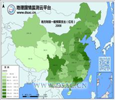 2008年地方财政一般预算支出