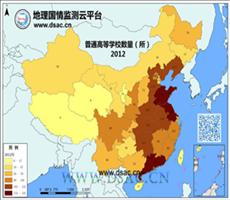 2012年普通高等学校数量