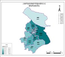 上海市2016年在校学生数（各区普通中学基本情况）