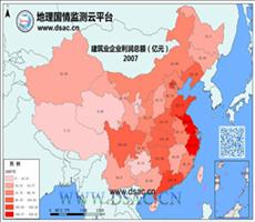 2007年建筑业企业利润总额