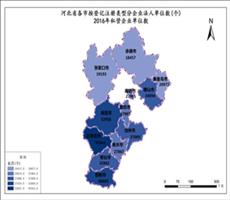 河北省2016年私营企业单位数（按登记注册类型分）