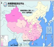 2010年民族分布（哈萨克族）