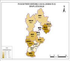 河北省2016年主营业务成本（国有及国有控股工业企业主要指标）