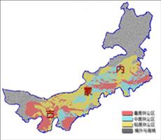 华北地区沙尘灾害影响区域地面供尘程度信息服务