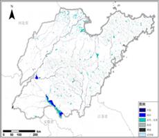 山东省水域资源空间分布数据服务