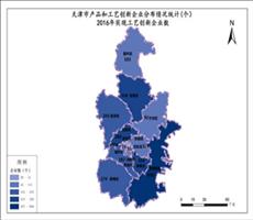 天津市2016年实现工业创新企业数