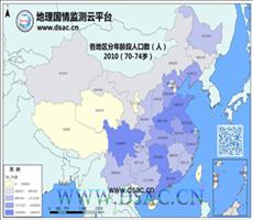 2010年70-74岁人口数量