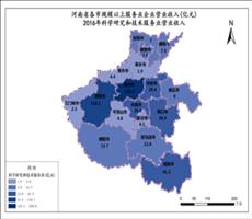 河南省2016年科学研究和技术服务业营业收入（服务业企业营业收入）