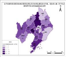 辽宁省2015年年末自有机械设备总功率