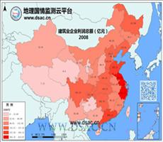 2008年建筑业企业利润总额
