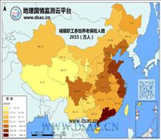 2015年城镇职工参加养老保险人数