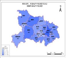 湖北省市、州房地产开发投资数据