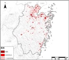 浙江省建设用地空间分布数据服务