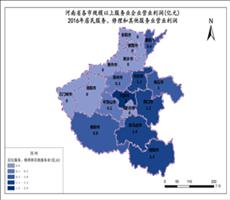 河南省2016年居民服务、修理和其他服务业营业利润（服务业企业营业利润）