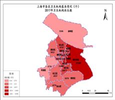 上海市2017年卫生机构床位数