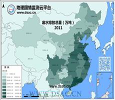 2011年废水排放总量