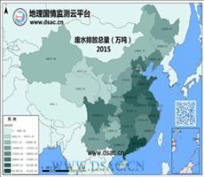 2015年废水排放总量