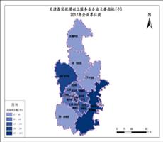 天津市2017年企业单位数